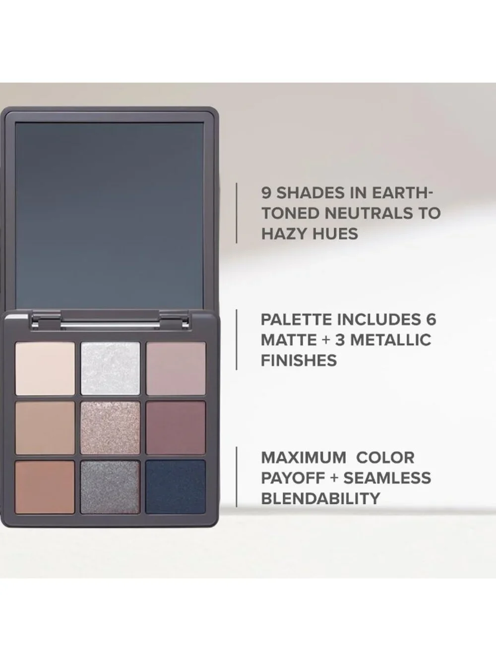 Mini Eyeshadow Palette Set - Matte & Metallic Shades for Stunning Eye Looks